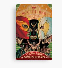 LUCHA LIBRE Canvas Print