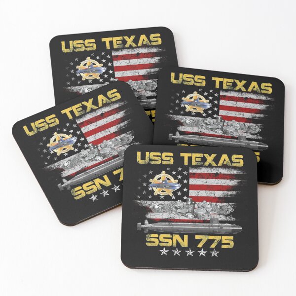 Item preview, USS Texas SSN 775 Attack Submarine Badge Vintage designed and sold by Genesis68.