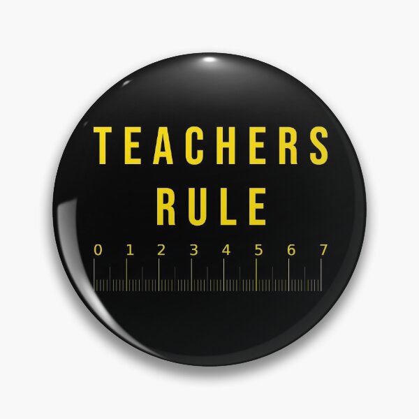 Item preview, Teachers' Rule - Teachers Rock! designed and sold by styleofpop.