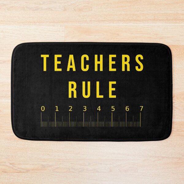 Item preview, Teachers' Rule - Teachers Rock! designed and sold by styleofpop.