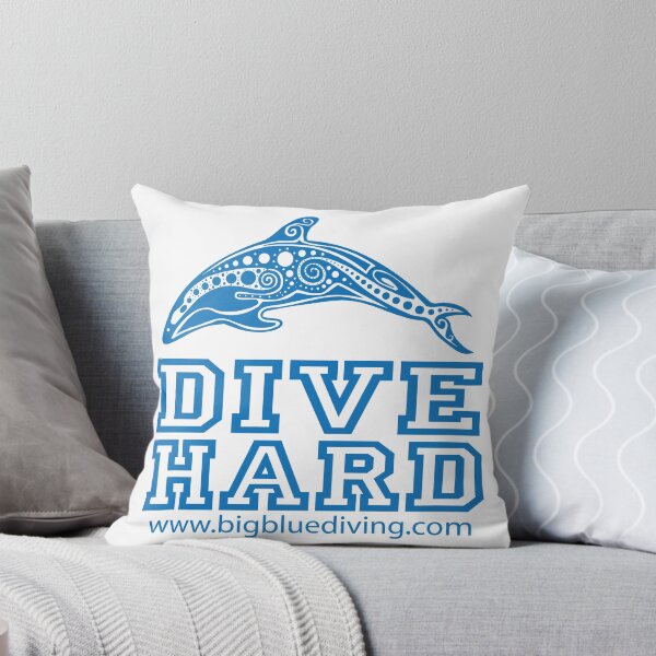 Item preview,  Dive Hard Logo Blue designed and sold by BigBlueDiving.