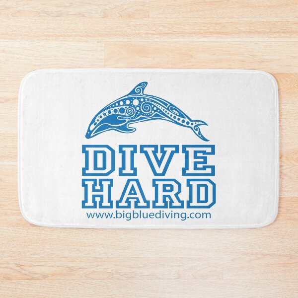 Item preview,  Dive Hard Logo Blue designed and sold by BigBlueDiving.