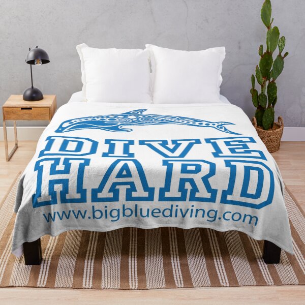 Item preview,  Dive Hard Logo Blue designed and sold by BigBlueDiving.