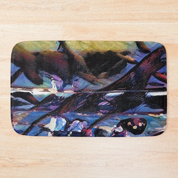 Item preview, Purple and Yellow Abstract Art Aesthetic designed and sold by Dorkification.