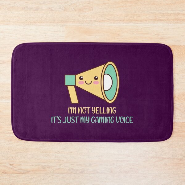 Item preview, Im not yelling its just my gaming voice Kawaii megaphone designed and sold by KawaiiPark.