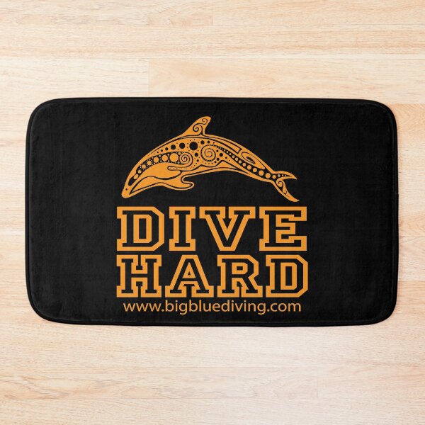 Item preview, Dive Hard Logo Orange designed and sold by BigBlueDiving.