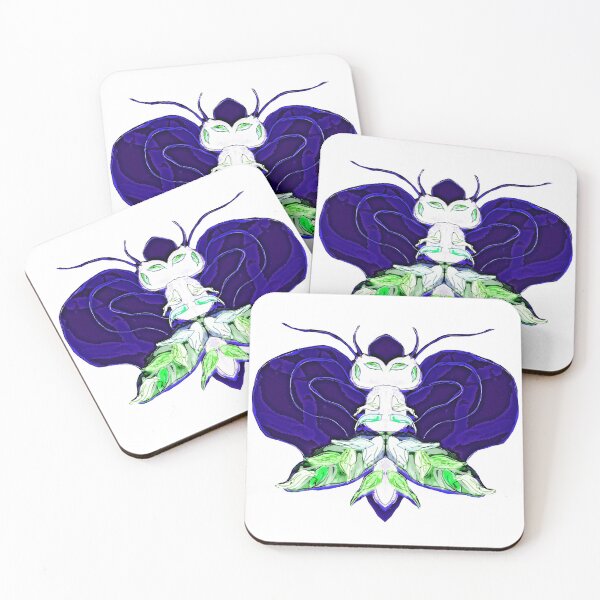 Item preview, Cute alien insect - on dark blue designed and sold by Anne Huth.