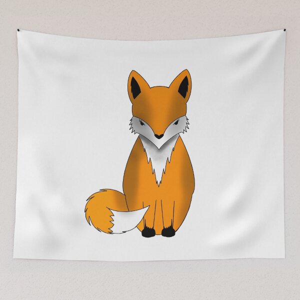 Item preview, Cute nature fox  designed and sold by Createartforfun.