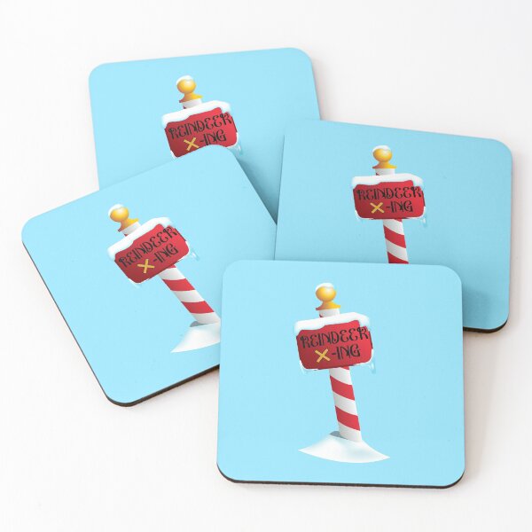 Item preview, Reindeer Crossing designed and sold by PawsitiveMum.