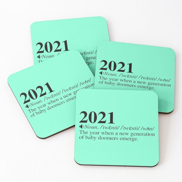 Item preview, 2021: The Year When A New Generation Of Baby Doomers Emerge. Funny 2021 Definition Meme.  designed and sold by mind-illusions.
