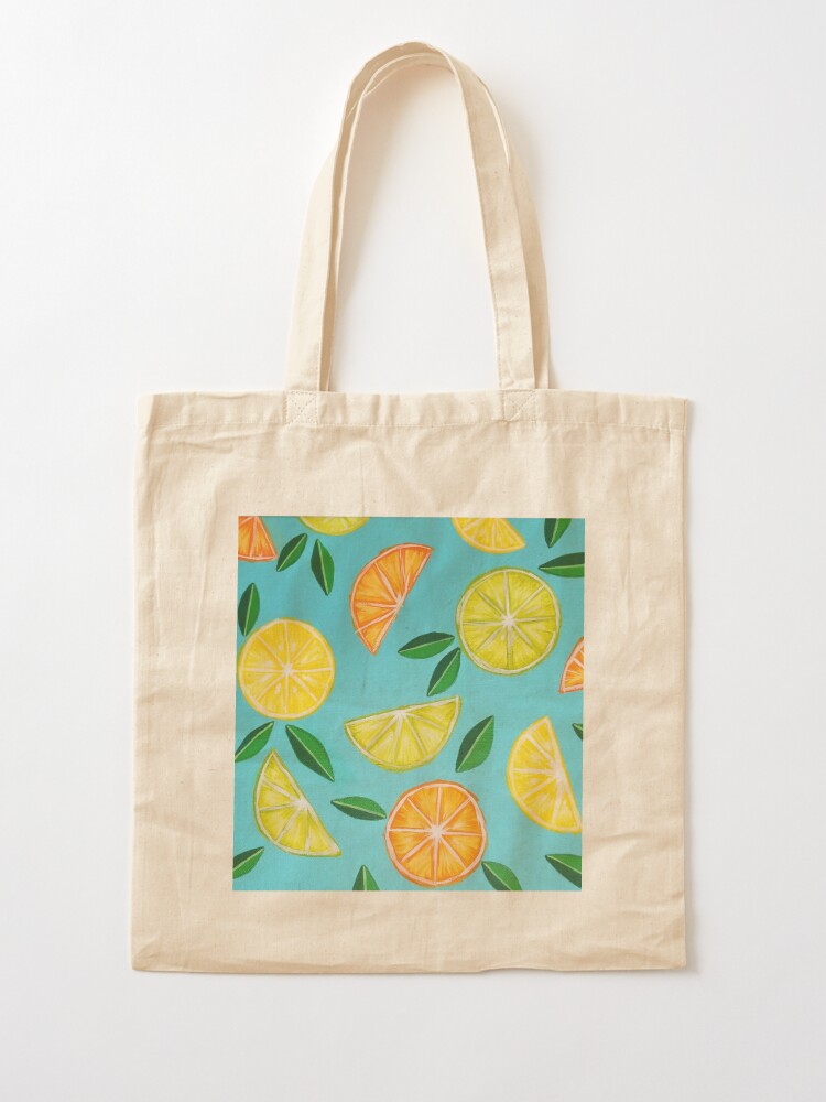 Fresh Lemons Tote Bag