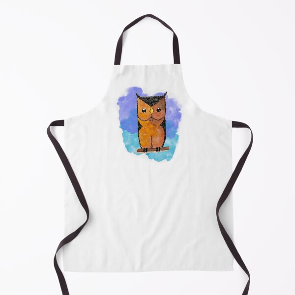 Item preview, Watercolor owl designed and sold by Createartforfun.