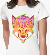 Cupcake Fox Women's Fitted T-Shirt