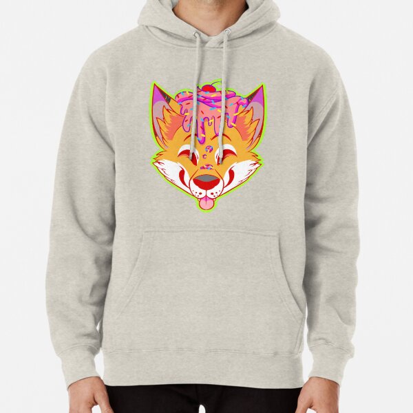 Cupcake Fox Pullover Hoodie