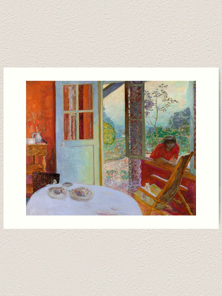 "Pierre Bonnard The Dining Room in the Country (1913)" Art Print by