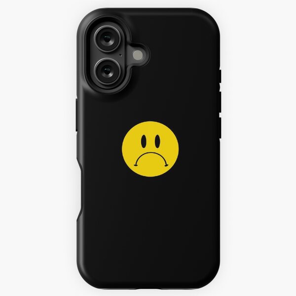 Item preview, Sad Face | Happy Face | Black | designed and sold by HappyFaceCo.