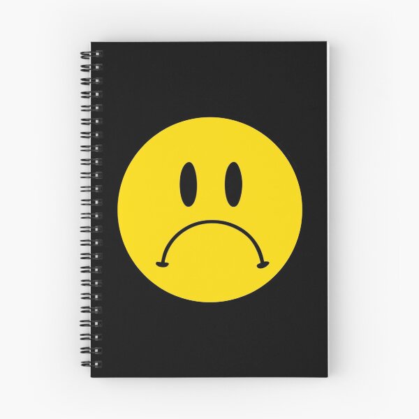 Item preview, Sad Face | Happy Face | Black | designed and sold by HappyFaceCo.