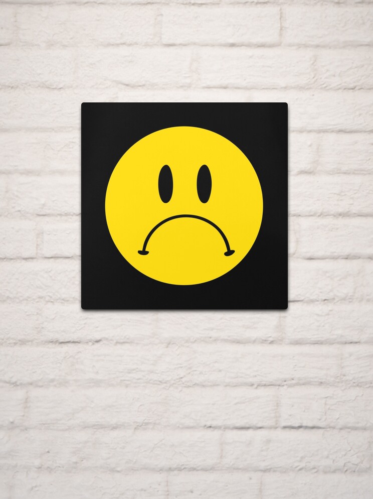 Sad Face, Happy Face,  Sticker for Sale by HappyFaceCo