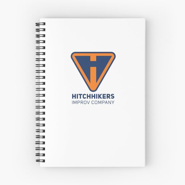 Item preview, Hitchhikers Improv (Navy & Orange) designed and sold by madeinsask.