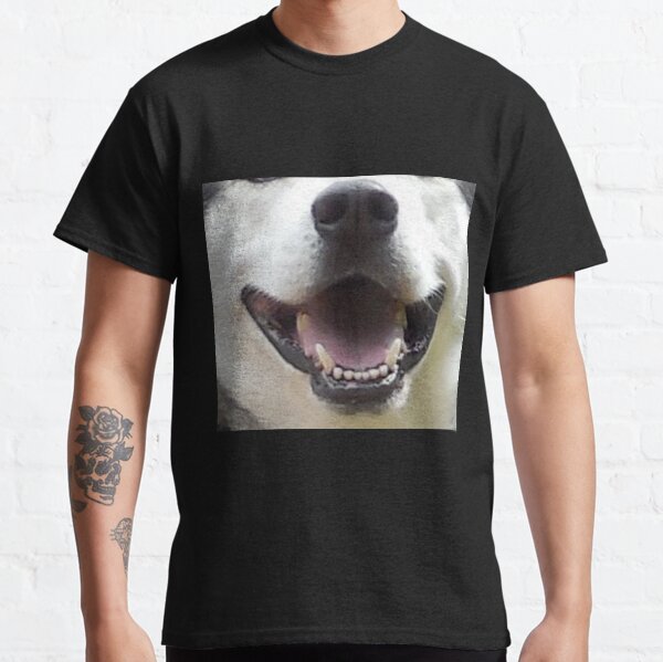 Hundeschnauze Husky Schnauze Nase Maul Hund Classic T-Shirt