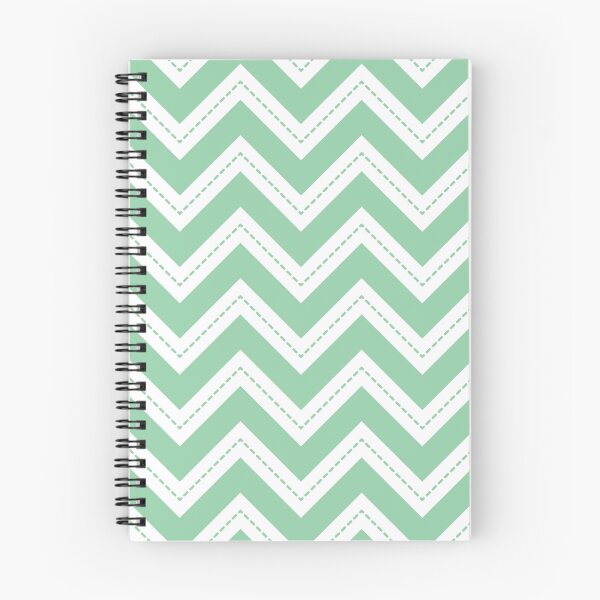 Item preview, Mint Chevron designed and sold by Leah Gunther.