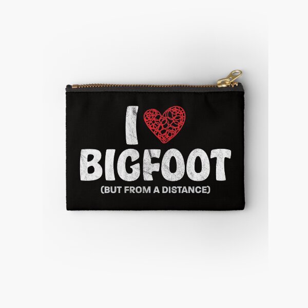 Item preview, I Heart Bigfoot But at a Distance Cryptid Lovers designed and sold by RoguePixel.