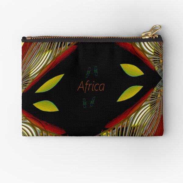Africa Zipper Pouch