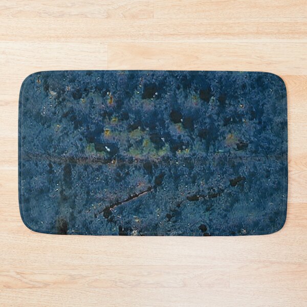Item preview, Blue Fields at Midnight - Abstract Art  designed and sold by Dorkification.