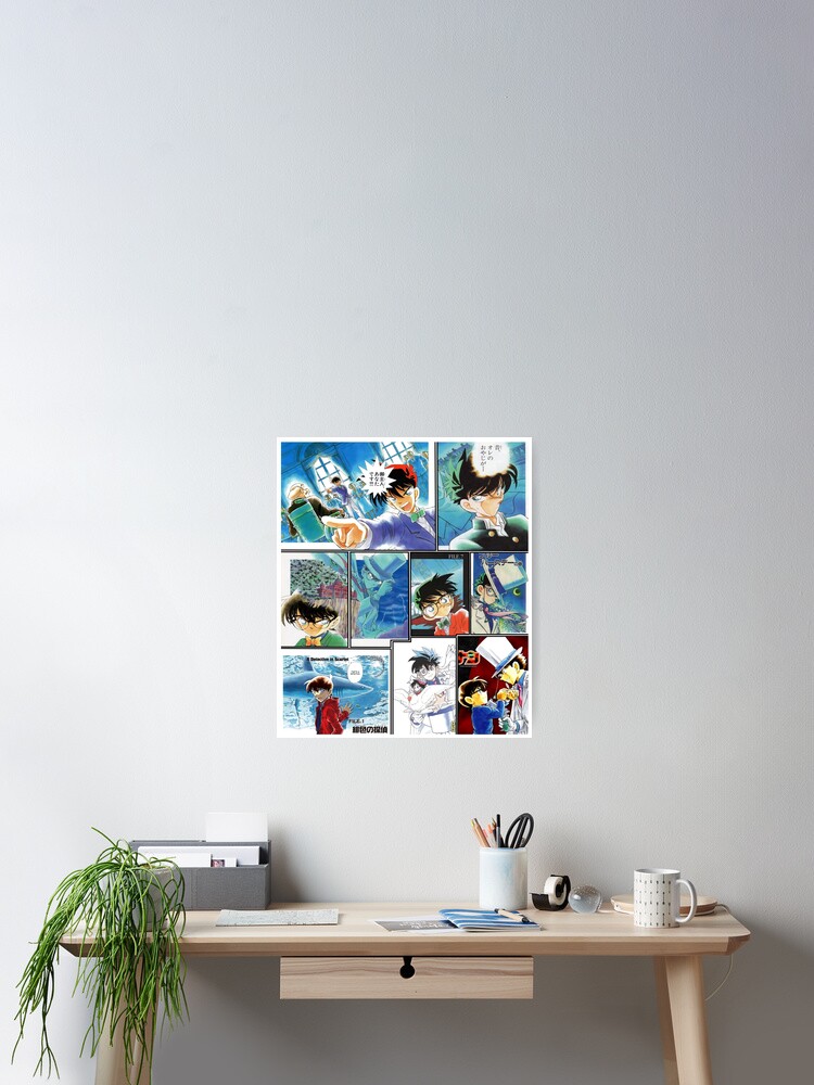 Detective Conan Edit - Conan and Kaito Poster