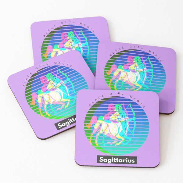 Item preview, Sagittarius Black Girl Magic (Zodiac sign) designed and sold by HamiltonmagicTs.