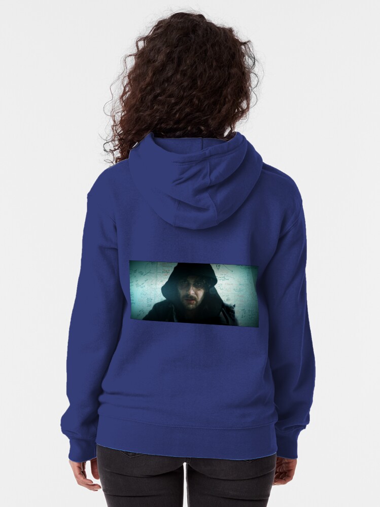 Alternate view of James Down Not Out Zipped Hoodie