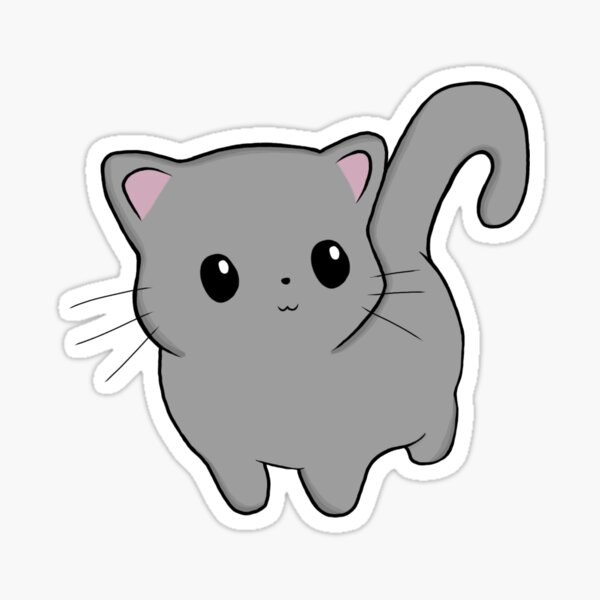 Item preview, Cute Kawaii Kitty  designed and sold by KewtDesigns.