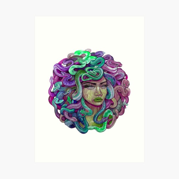 Medusa Art Print