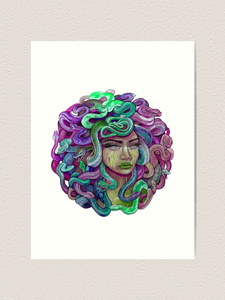 Alternate view of Medusa Art Print