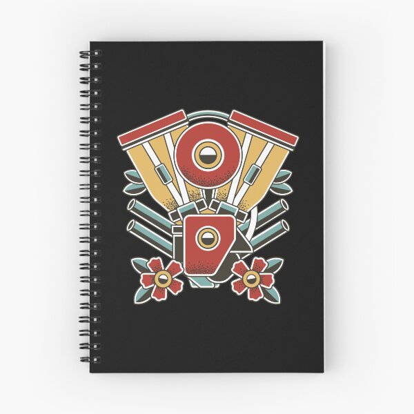 Item preview, Motorcycle, engine, motorcyclist tattoo designed and sold by DerSenat.