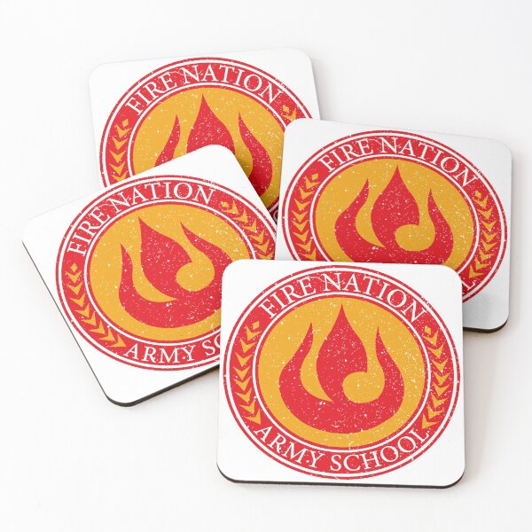 Item preview, Fire Nation Army School WORN logo designed and sold by GraphicBazaar.