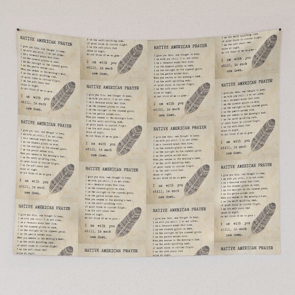 Item preview, Serenity prayer, Cherokee prayer, Native American prayer designed and sold by LaziniArts.