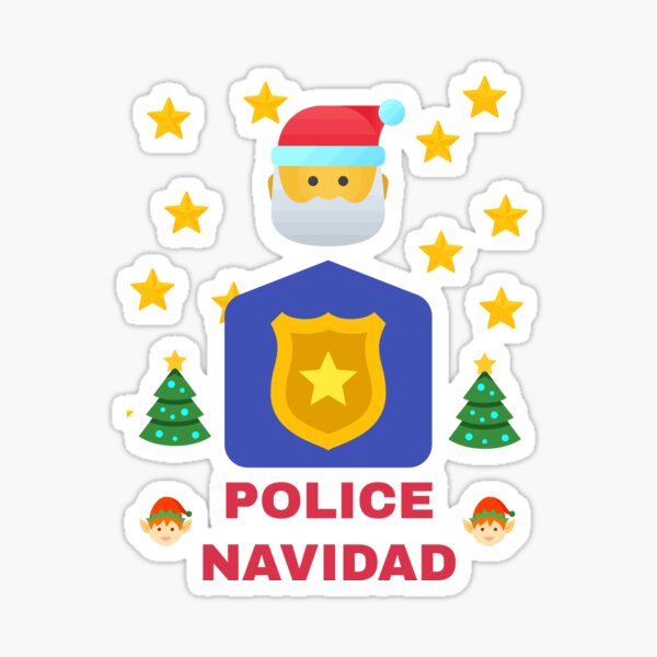 police navidad shirt