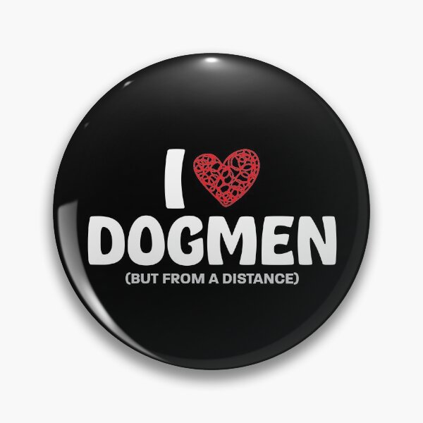 Item preview, I Love Dogmen Cryptid Lovers designed and sold by RoguePixel.