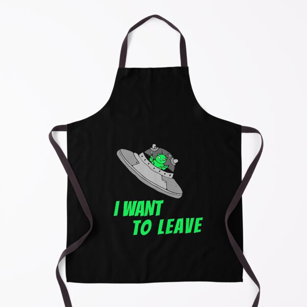 Item preview, I want to leave - Flying Saucers designed and sold by Arva-Designs.