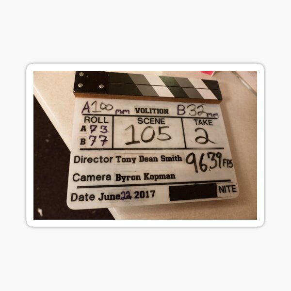 VOLITION - Behind the Scenes Sticker