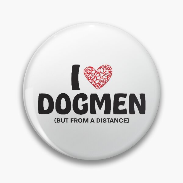 Item preview, I Love Dogmen Cryptid Lovers designed and sold by RoguePixel.