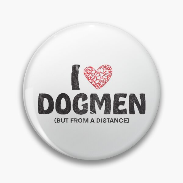 Item preview, I Love Dogmen Cryptid Lovers designed and sold by RoguePixel.
