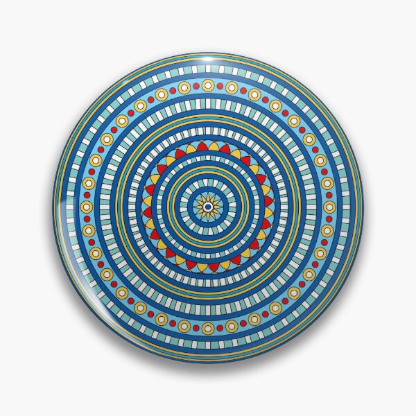 Item preview, Striped Mandala  designed and sold by Tegan Frid.
