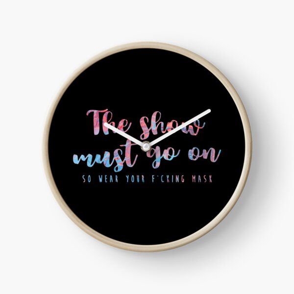 Item preview, The Show Must Go On designed and sold by Theatre Thoughts.