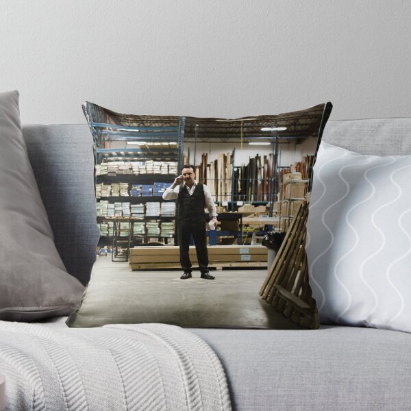 VOLITION - John Cassini as Ray Throw Pillow