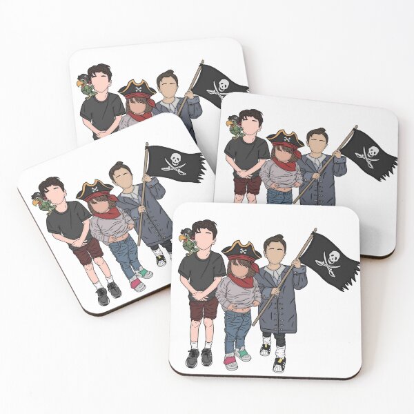 Item preview, three little pirates designed and sold by melinasauermann.