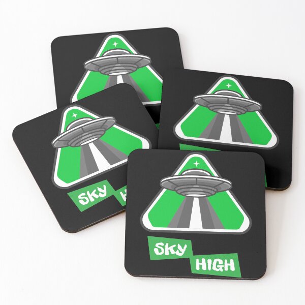 Item preview, Sky high - Flying Saucers designed and sold by Arva-Designs.