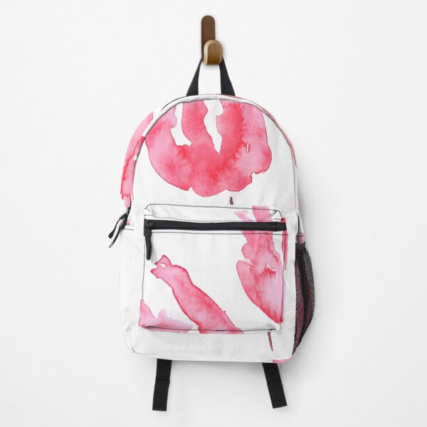 Item preview, hand painted two red tulip watercolor designed and sold by ColorandColor.