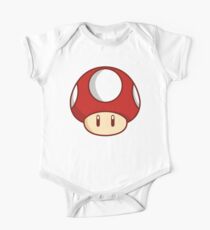 Mario Mushroom One Piece - Short Sleeve